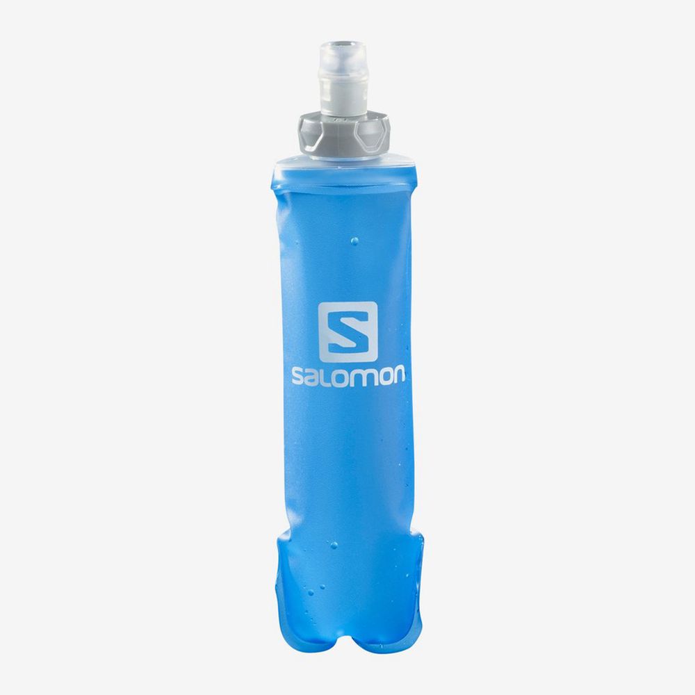 Salomon SOFT FLASK 250ML/8OZ Mochila Trail Running Hombre - Azules - Colombia (45832-FWYT)